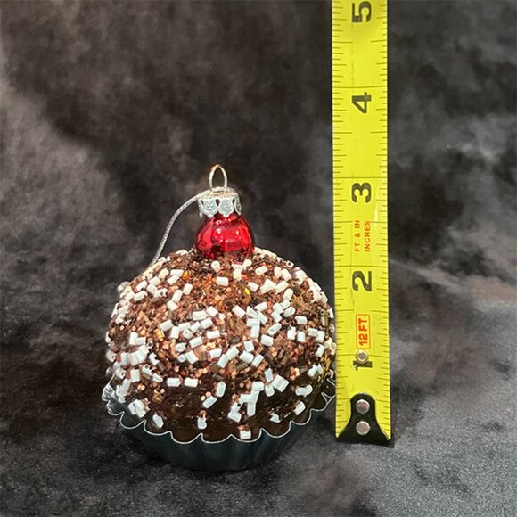 NWT Glass Chocolate Bonbon Ornament - Picture 2 of 4